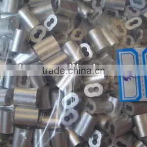 Aluminium Wire Rope Ferrules Double Wire Ferrules in Rigging Hardware thumbnail-1
