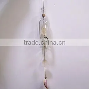 Glass Chime ,glass Bottle With Shell ,windbell thumbnail-2