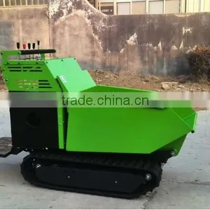 Europe Hot Selling SF0650 Mini Track Dumper With Hydraulic Tipping thumbnail-4