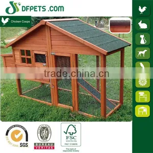 Ladder-Frame Wood Chicken Coop thumbnail-2