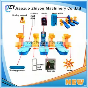 CE Certificate 1 Hp Paddle Wheel Aerator New Aquaculture Equipment Shrimp Farming Aerator (whatsapp:0086 15039114052) thumbnail-3
