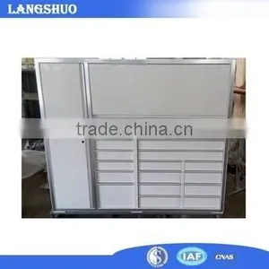 18 Drawers Portable Tool Chest With Casters Tool Box Trolley thumbnail-3