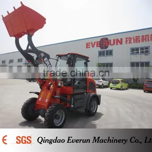 Everun Brand New ER08 Small Front End Loader With Rops & Fops Cabin thumbnail-3