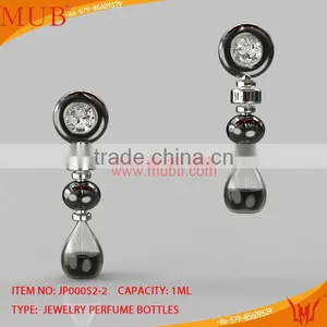 New Desgin Glass Bottle Necklace Pendant With Perfume Bottles for Sale thumbnail-1
