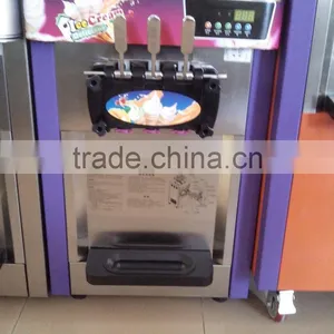 Counter Top Commercial 3-flavor Ice Cream Machine BQL-839T TEL: 0086-13632272289 thumbnail-2