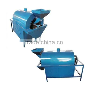 Oil Mill Used Firewood Heating Rotary Drum Type Palm Kernel Roasting Machine thumbnail-1