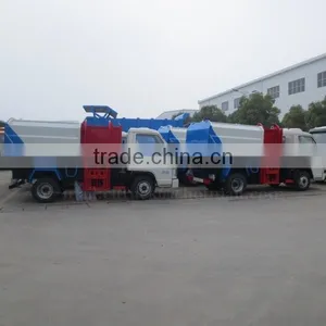 68hp 4*2 FORLAND 4m3 Side-loading Waste Truck thumbnail-4