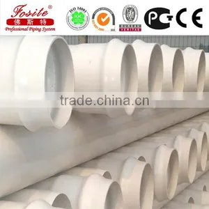 High Quality Large Diameter Plastic PE PVC PPR Pipe on Sale thumbnail-3
