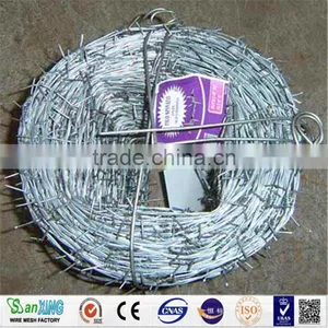 14 Gauge Hot Dip Galvanized Barbed Wire thumbnail-1