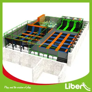 Indoor Customized Trampoline Park for Adult thumbnail-1