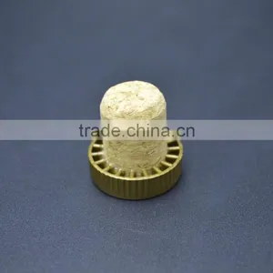 Plastic Top Wood Cork for Glass Wine Bottle Stopper thumbnail-4