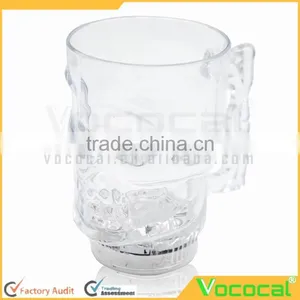 Flash Skulls Beer Stein Light Cup Luminous Wine Drinking Cup Halloween Decoration Bar Accessories thumbnail-2