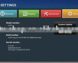 New Design Digital DVB T2 Receiver Amlogic S805 Quad Core Android 4.4 Kitkat DVB-T2 TV Box thumbnail-6