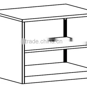 Adjustable 5 Shelves Open Shelf Bookcase Office File Cabinet Filing Document Cupboards thumbnail-3