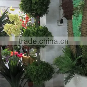 SJ13001119 Indoor Bonsai Tree Artificial Boxwood Spiral Tree thumbnail-1