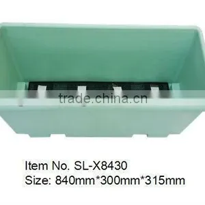 SOL 2015 Box Planter Decorative' Plastic Rectangular Plastic Planter thumbnail-2