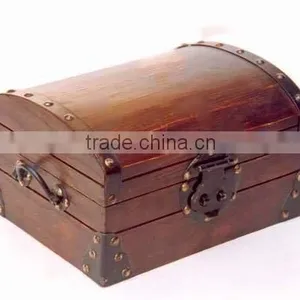 Wooden Chest Box, Custom Wood Boxes, Antique Wood Box, Wood Craft Boxes, Wood Boxes, Hand Made Wooden Boxes, Wooden Jewelry Box thumbnail-1