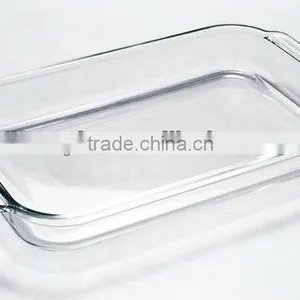 Pyrex High Borosilicate Glass Baking Dish,Rectangular Shape Baking Tray thumbnail-1