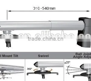 Projector Wall Mount Ceiling Mount thumbnail-1