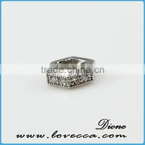 Wholesale Fashion Hot Sale Heart Shape Micro Pave Earring With cz Stone thumbnail-1