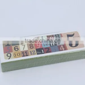 Rectangular Single-layer Printed Paper Pencil Box Colorful Pencil Case thumbnail-3
