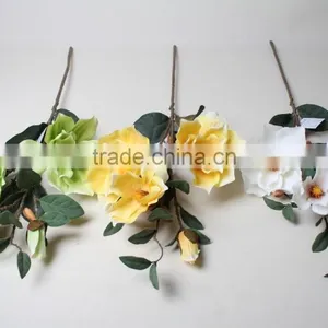 Elegant Decorative Artificial Magnolia Flower for Wholesale Direct Selling thumbnail-5