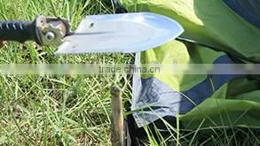 Bushcraft Cutting Shovel Multi-purpose Outdoor Tool Aluminum Alloy Spade Shovel DJSV-IV II Wooden Shovel thumbnail-6