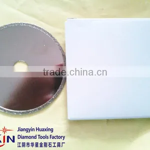Electroplated Diamond Circular Saw Blades for Travertines With Continuous Rim thumbnail-1