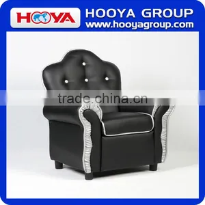 Kids Sofa- Black/orange/pink, Size:W63 D57 H77,material: Jacquard Lattice Velvet+sponge+crude Wood thumbnail-5