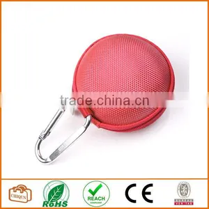 Red Earphone Handsfree Headset HARD EVA Case thumbnail-1