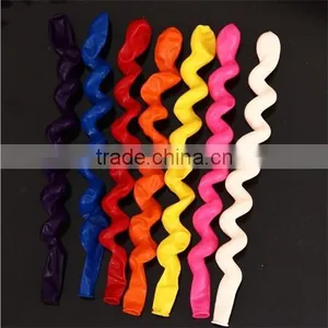 100pcs/bag Wedding Kids Birthday Party Decoration Twist Spiral Latex Balloons thumbnail-5