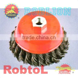 Double Row Bowl Cup Brush-Twist Knot (itemID:XVAC)-MARY thumbnail-1