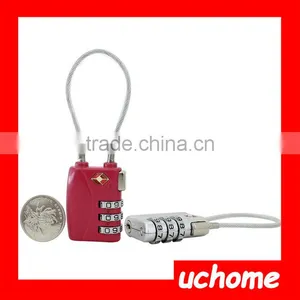 UCHOME Promotional High Quality TSA Luggage Lock With Custom Logo thumbnail-3