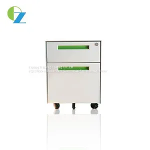 Non-KD A4 File Pedestal, Metal Filing, Office Storage Cabinet Mobile Moving Pedestal Cabinet, Each Drawer Can Load 35KG thumbnail-2