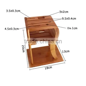 Aonong Customizable Bamboo Knife Storage Block/Knifves Holder /Rack thumbnail-2