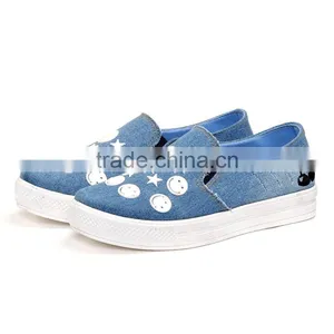 Newest China Canvas Shoe Woman Trainers Shoes 2017 thumbnail-3