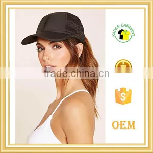 Custom Snapback Hats Caps Plain Splice Mesh Snapback Hats Caps Wholesale thumbnail-1