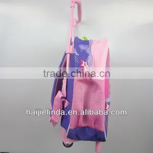 2014 New Wheeled School Bag for Girls Hot Sell School Bag thumbnail-2