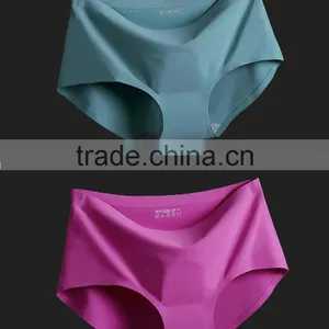Custom Made Cheap Womens Seamless Panties,sexy Mature Ladies Briefs thumbnail-6