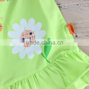 Fashion Baby Girls Floral Boutique Clothing Kids Wear Baby Kids Tshirts thumbnail-3