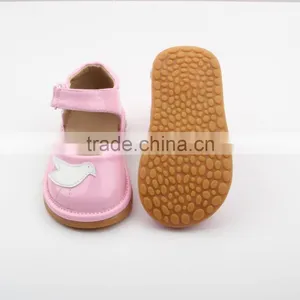 Skidproof Adorable Bird Pattern Kids Wholesale Squeaky Shoes thumbnail-2