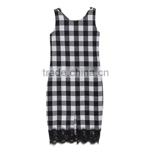 ShiJ In Stock! Lace Girls Dress Smocked Children Clothing Wholesale thumbnail-2