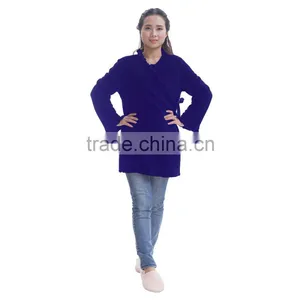 Wholesale Unisex Cheap White Sleeping Robe for Women thumbnail-2