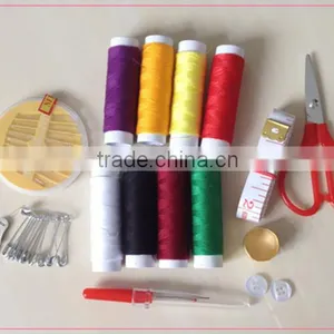 Full Complete Pink Sewing Kit With Plastic Box thumbnail-6