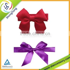 Wholesale Pre-made Fabric Ribbon Bow thumbnail-1