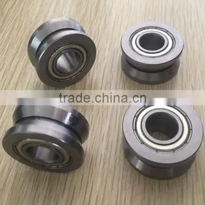 V Groove Track Roller Bearings LV203ZZ for Linear Guide thumbnail-3