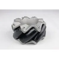 6 Inch Aluminum Mecanum Wheel thumbnail-1