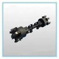16Ton Semi Trailer Parts German Type Spoke Rear Axle Assembly for Sale thumbnail-1