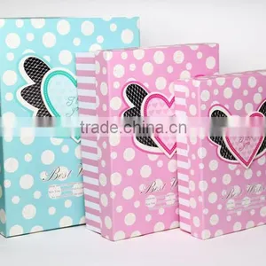 Valentines Day Angle Wing Shaped Empty Gift Boxes,Mother's Day Gift Paper Box/Christmas Paper Gift Box thumbnail-4