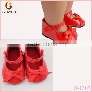 Summer Red Doll Shoes 2013 Fit All 18 Inch Doll thumbnail-1